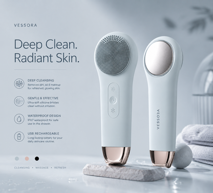 Vessora™ Pure Sonic Cleansing Brush