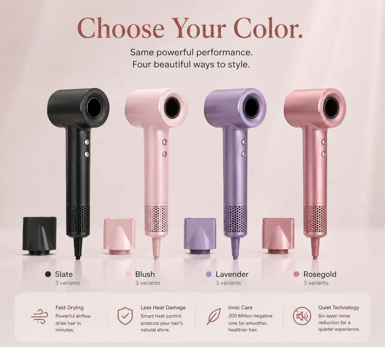 Vessora™ Air Pro Hair Dryer