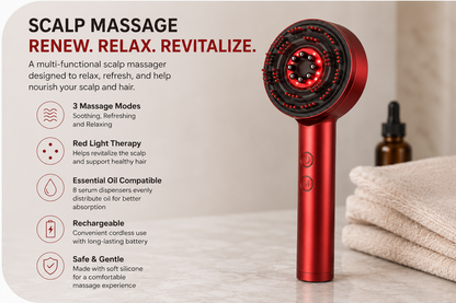 Vessora™ Revive LED Scalp Massager