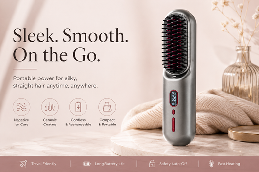Vessora™ Mini Ionic Straightening Brush