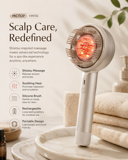 Vessora™ Revive LED Scalp Massager
